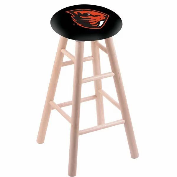 Maple Counter Stool, Natural Finish, Oregon State Seat, Holland Bar Stool Co, Mfr#: RC24MSNat